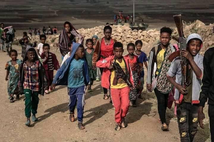 piscesuu's tweet image. Deploying children to war is a crime under UN law.
#TPLF #WarCrimes