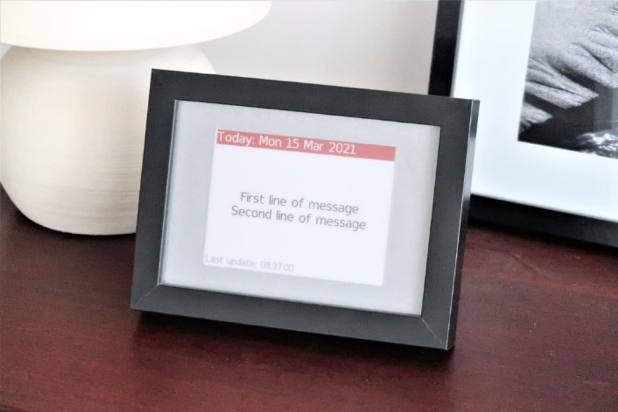 Do you have elderly friends or relatives who want to continue living independently but need a little help? A remote messaging system with an e-paper display is the perfect way to send them reminders. Read more here: pervasivedisplays.com/using-e-paper-…

#epaper #assistedliving #iot