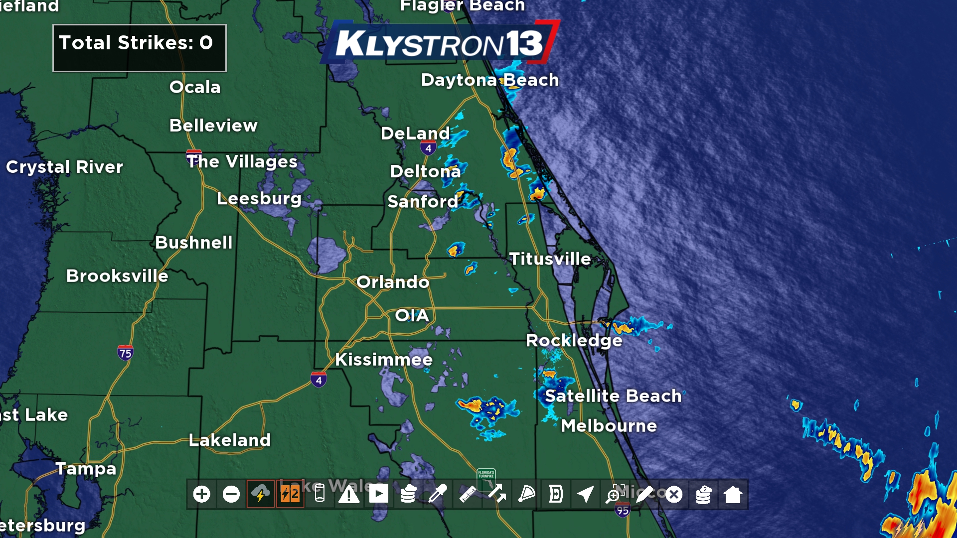 Spectrum News 13 Weather Experts on Twitter "A few areas east of I4
