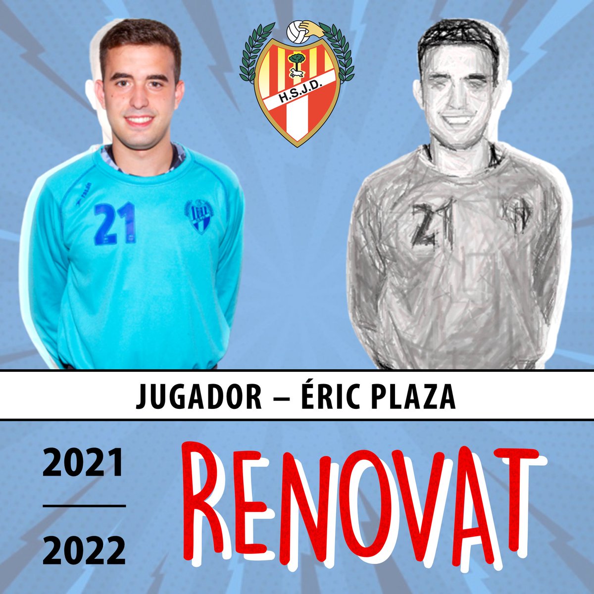 TEMPORADA 2️⃣1️⃣➖2️⃣2️⃣
🏆 PRIMERA NACIONAL

🔛 RENOVAT 🔛

📆 TEMPORADA 3⃣
🤨 🅴🆁🅸🅲   🅿🅻🅰🆉🅰 <a href="/plaza_uroz/">Eric Plaza Uroz</a> 🤨
🤾‍♂️ PORTER 🤾‍♂️

#HandbolAFocLent 🔥