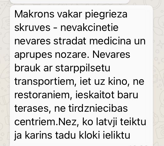kripf's tweet image. Draudzene raksta, kas Francijā pieņemts. Latvju ivari apvainotos pavisam.