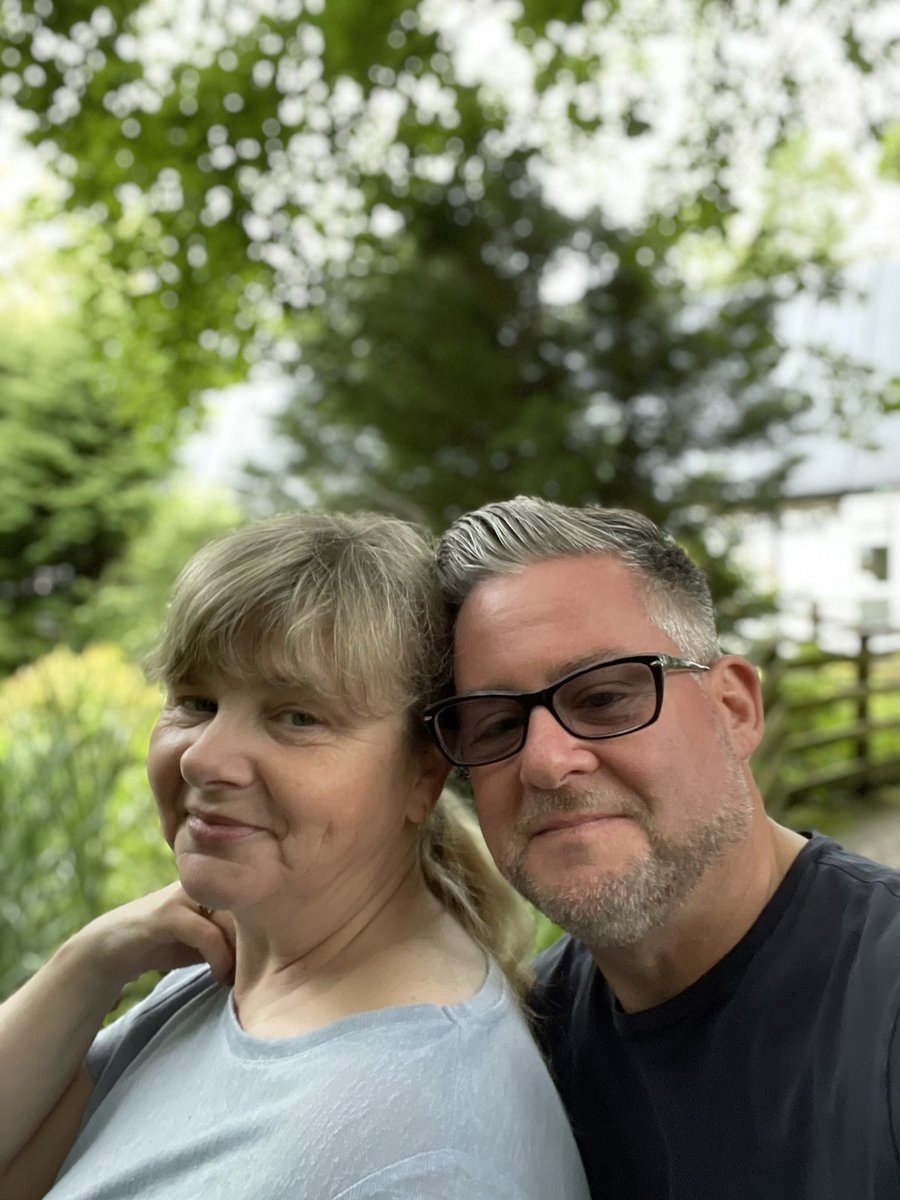 Happy 30th wedding anniversary to my beautiful wife Frances . Don’t think we have changed that much ??