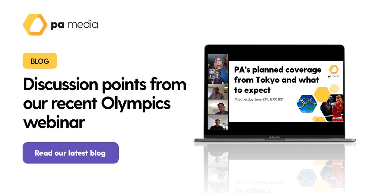 The Olympic Games #Tokyo2020 will be held from 23 July until 8 August 2021. Discover what @pasport’s editorial team had to say about covering past #Olympics and its plans for the current one. Read the blog here: go.pa.media/l/314511/2021-…