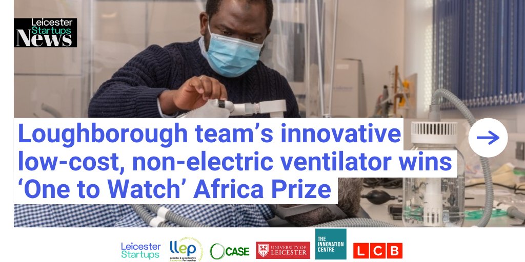 LeicStartups's tweet photo. 🌍 NEWS 🌍

A unique low-cost, non-electric ventilator built by a team of engineers from @lborouniversity has won a @RAEngGlobal award  #AfricaPrize

The @shifatech system was created to allow non-specialised workers to treat patients with coronavirus.

https://t.co/JxtCk9NFMf https://t.co/J8SPxgDApc