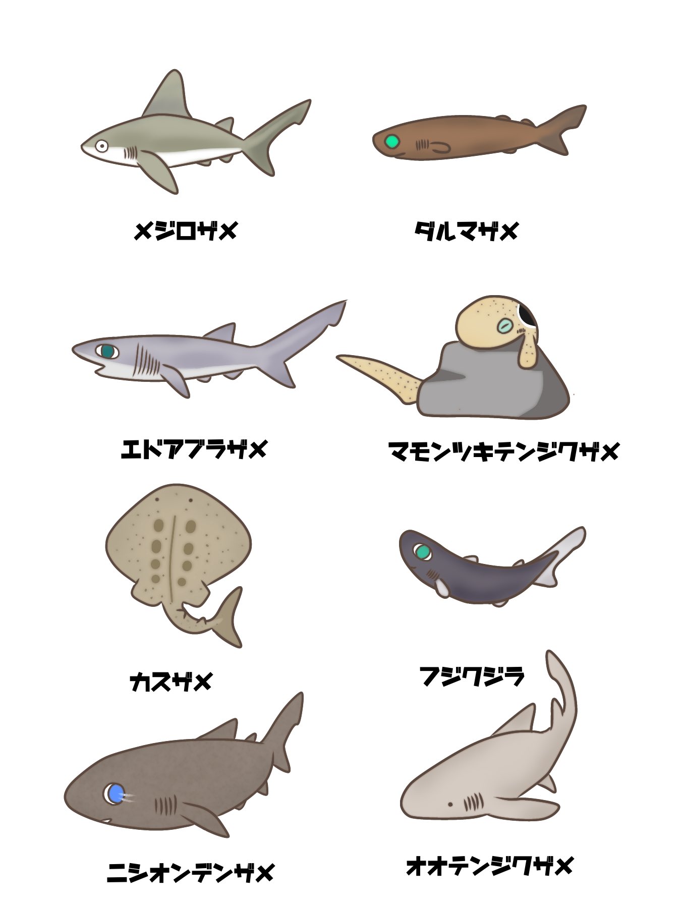 けいこっとん على تويتر チビザメーズその サメ イラスト Shark Illurstrations 絵描きさんと繋がりたい T Co Kbotfodyww تويتر