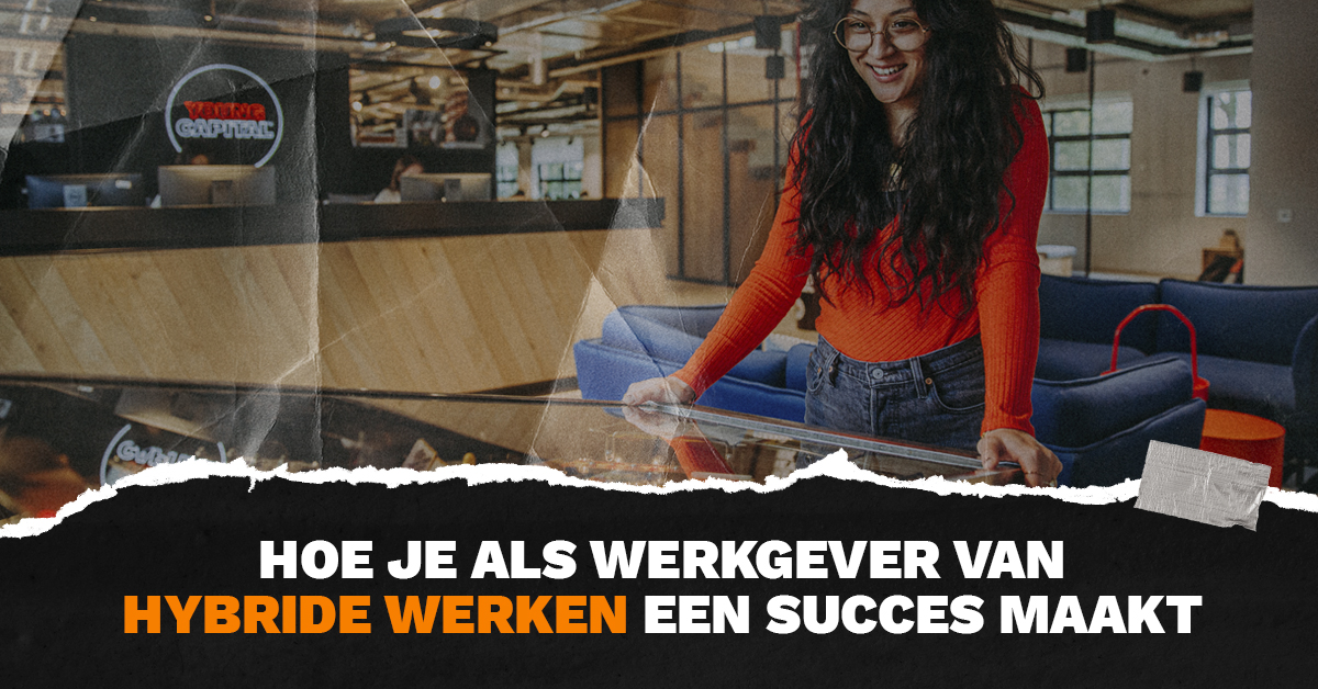 "De ene collega werkt op kantoor, terwijl de ander thuiswerkt. Hoe kun je als werkgever een succes maken van hybride werken? Tips op onze blog. bit.ly/3r8bPGo

#tip #hybridewerken #youngcapital #blog
