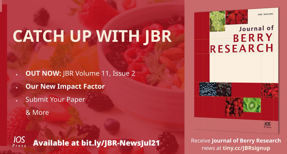 Journal of Berry Research tweet media