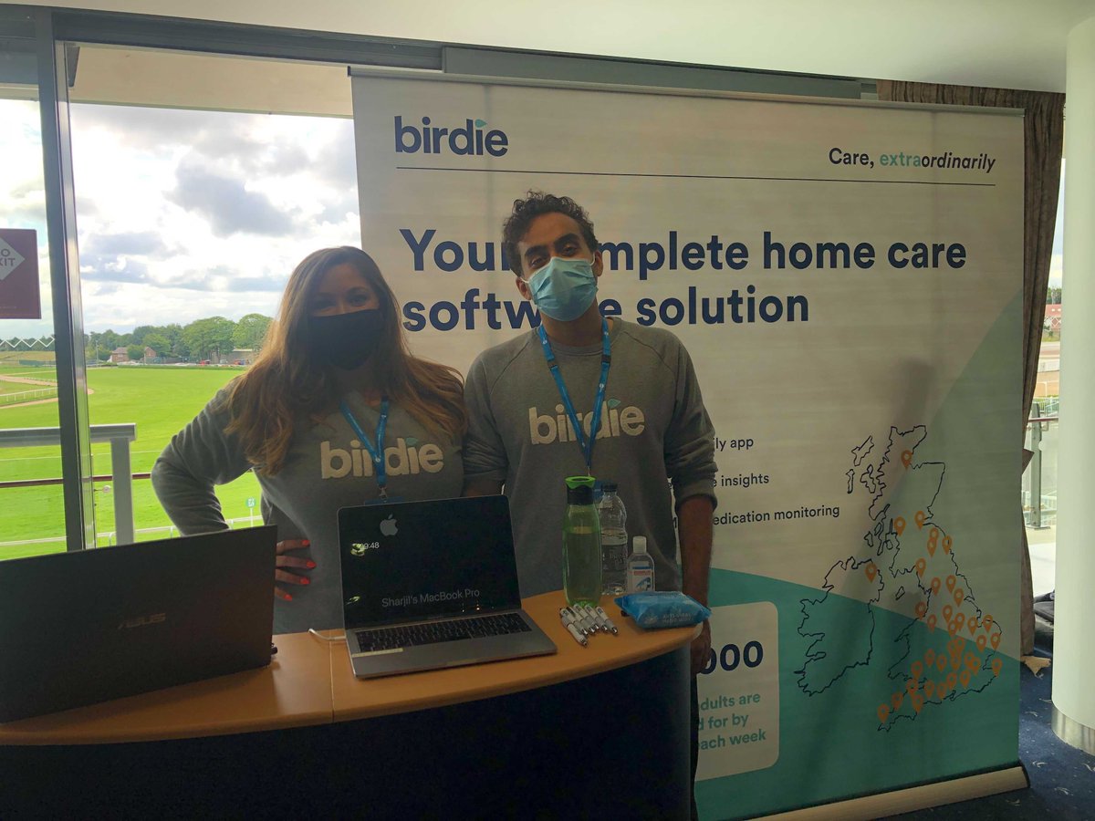 Today we're at the @broadwayevents @future_of_care @careroadshows event at @AintreeRaces in #Liverpool. Will you be there? Come on by and meet Louise and Sharjil, they'd love to say hi!

#careroadshow #futureofcare #careevent