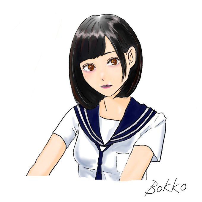 ショートボブのtwitterイラスト検索結果 ショートボブのtwitterイラスト検索結果