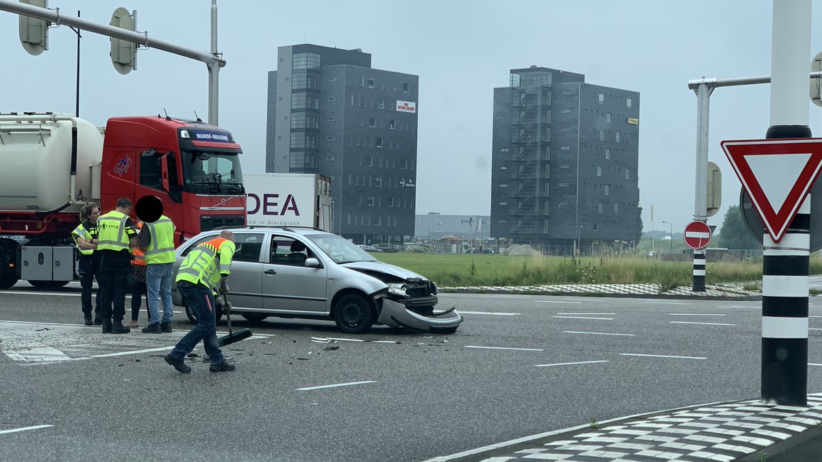 Ongeval op Eerdsebaan in Veghel