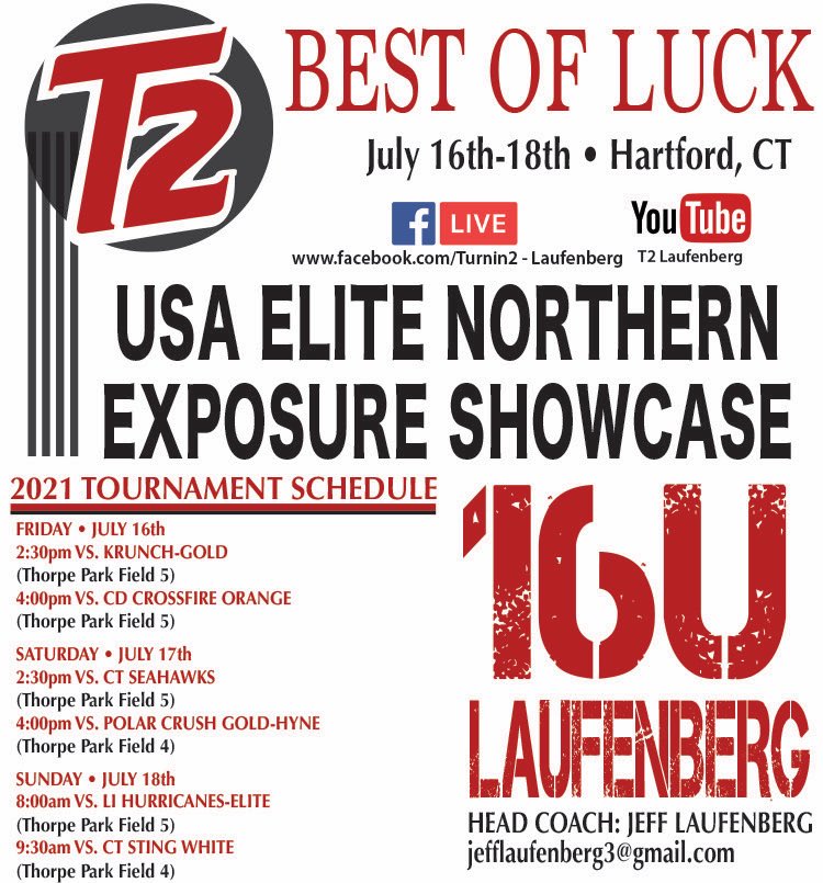 Turnin2 18u Laufenberg/Bloomfield (@t2_laufenberg) on Twitter photo Check us out at this weekend at the USA Elite Northern Showcase!!! 🥎🖤❤️<a href="/USAElite_Jen/">USA Elite</a> @StriveSoftball <a href="/InTheCircleSB/">InTheCircleSB🥎</a> <a href="/UncommittedUsa/">UncommittedPlayersUSA</a> <a href="/IHartFastpitch/">I❤️Fastpitch</a> <a href="/CollegeBDJocks/">College Bound Jocks</a> Check us out at this weekend at the USA Elite Northern Showcase!!! 🥎🖤❤️<a href="/USAElite_Jen/">USA Elite</a> @StriveSoftball <a href="/InTheCircleSB/">InTheCircleSB🥎</a> <a href="/UncommittedUsa/">UncommittedPlayersUSA</a> <a href="/IHartFastpitch/">I❤️Fastpitch</a> <a href="/CollegeBDJocks/">College Bound Jocks</a>