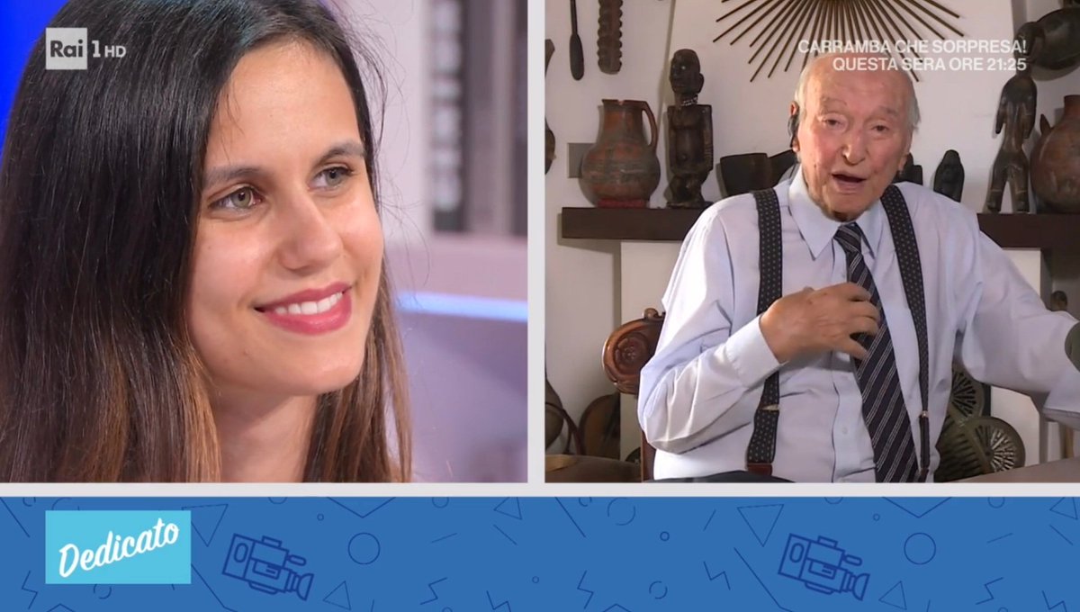 "Esprimere in poche parole ciò che Piero Angela rappresenta è un po' come voler descrivere l'immensità dell'oceano con una sola goccia d'acqua". E, a volte, uno sguardo vale più di mille mila parole... grazie <a href="/sautieri/">Serena Autieri</a>! ❤