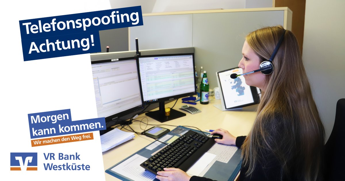 Es sind vermehrt #Telefonanrufe eines vermeintlichen Bankmitarbeiters durchgeführt worden.
Bitte gebe deine Konto- sowie Adress- und Legitimationsdaten niemals raus.
Aktuelle #Phishing Nachrichten 👉vr-wk.de/phishing
#betrug