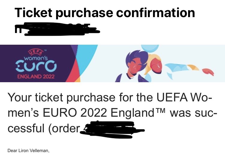 Going to the @UEFAWomensEURO! Already buzzing for next year!