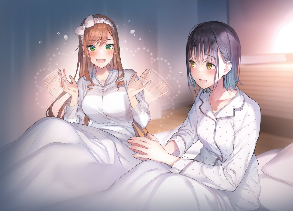 mf文庫j編集部 毎月25日発売 7月21日発売 じれったい二人が織りなす偽甘新婚ラブコメ 元カノとのじれったい偽装結婚 2 7月21日発売 口絵イラストをご紹介 なんやかんやあり晴のバイト先の同僚 千百合が泊まることに 千百合は晴に mf文庫j編集部 毎月25日発売 7月21日発売 じれったい二人が織りなす偽甘新婚ラブコメ 元カノとのじれったい偽装結婚 2 7月21日発売 口絵イラストをご紹介 なんやかんやあり晴のバイト先の同僚 千百合が泊まることに 千百合は晴に