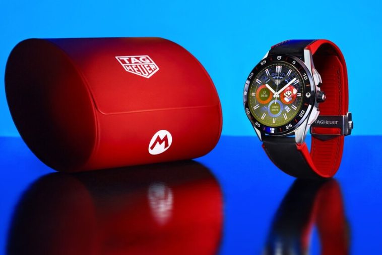 gamemove's tweet photo. Considering of getting a watch? 
Which will you choose?
The Tag Heuer Mario Smart Watch or the Classic looking one? #tagheuer #mariowatch https://t.co/iBtuTfQwX8