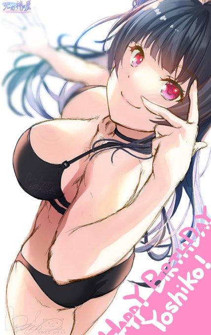 善子HBD‼🎉✨✨✨🎂
彩色完成版は後日～
#lovelive #Aqours
#津島善子生誕祭2021 