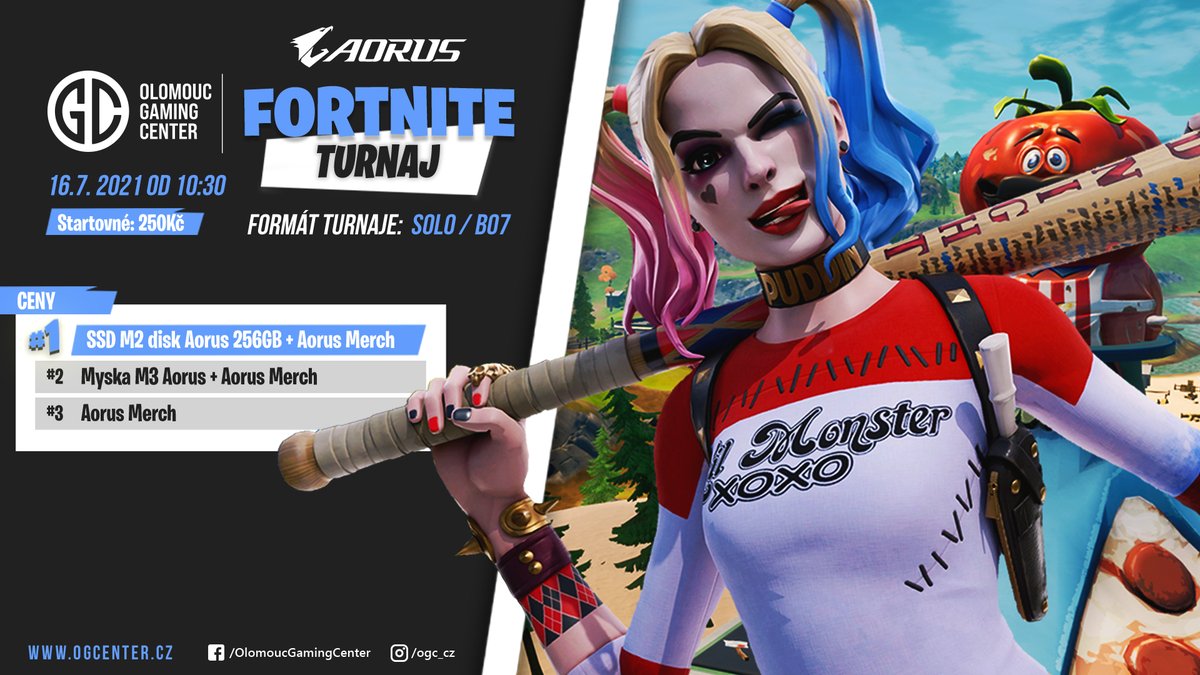 Registrujte se do offline turnaje ve Fortnite, který proběhne již tento pátek! 🥳

Více informací najdete u nás na webu 😁 ogcenter.cz/aktuality/aoru…