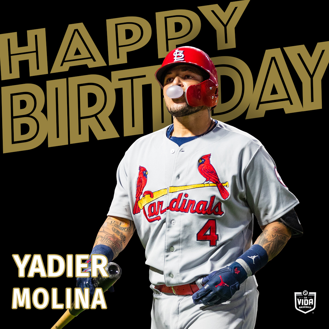¡Feliz Cumpleaños / Happy Birthday, Yadier Molina!  : | 