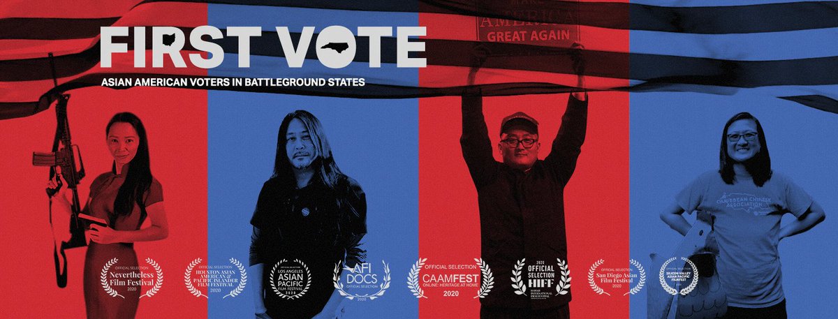 Chinese Americans make up 22.2% of the #AAPI population. 

From July 13-23, we are screening <a href="/FirstVoteFilm/">First Vote Film</a>, a vérité documentary examining the Chinese American vote. RSVP to watch the film + discussion with director Yi Chen <a href="/c35films/">Yi Chen</a> and more: bit.ly/3xr2CLJ