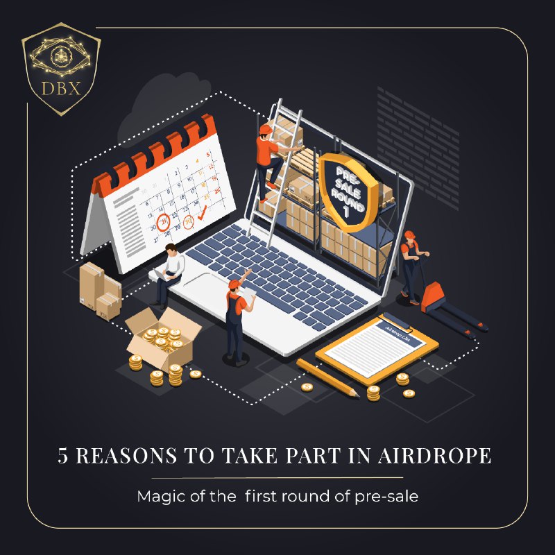 Find out 5 reasons why you should take part in Airdrop and DBX Presale in 2 minutes.

📡 first
They haven't invented a time machine yet, but we are sure that you will 100% want to return to these days to be the first to get HIV. (Remember the history of… t2p.pw/NPnwPuaekk