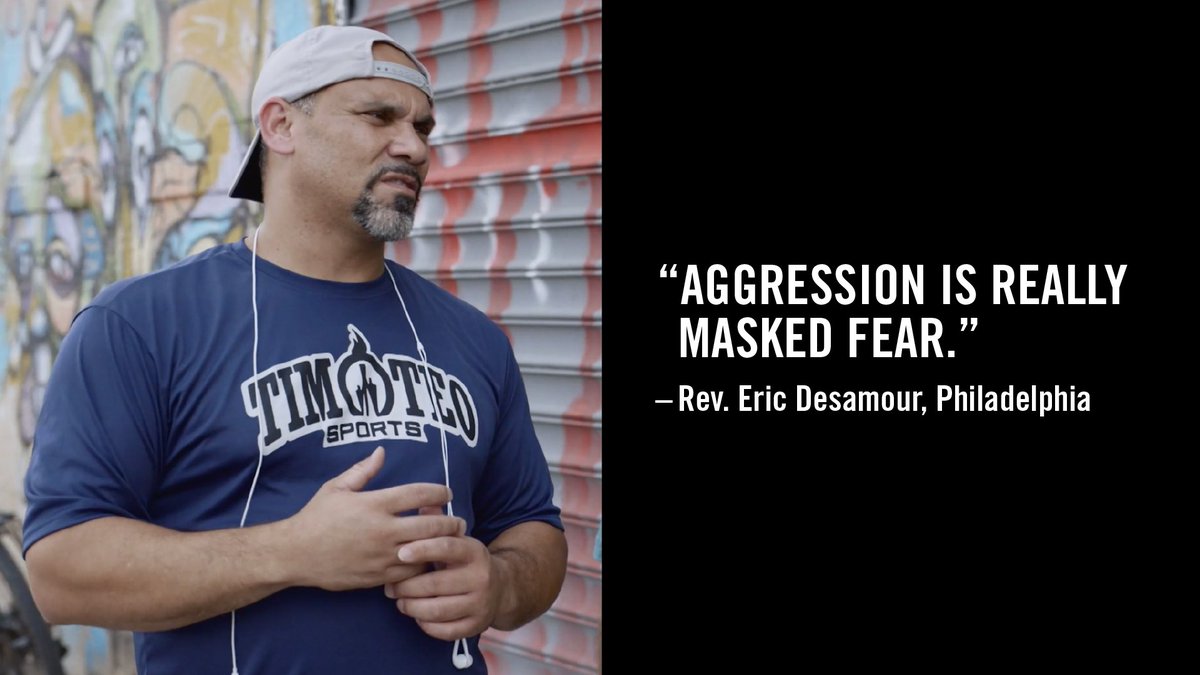 Facing fear and overcoming fear are possible. Hurt people can heal themselves and others.  

Watch CONNECTED: A Search for Unity at pbs.org/show/connected….

#loveisfree #guacisextra #connected #asearchforunity #epsideotwo #thegoodlands #documentary #unity