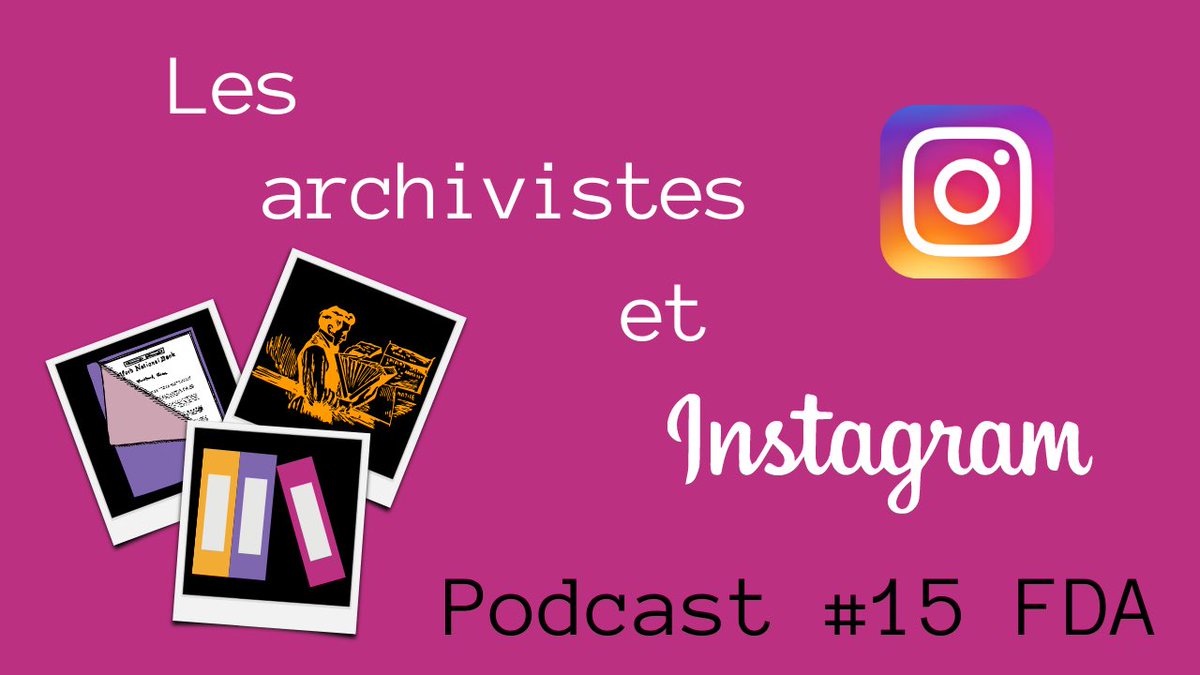 FondsArchive's tweet photo. Envie de découvrir le projet Banque stores (sur Instagram) ? Le dernier épisode du podcast est fait pour vous, on y revient sur la genèse du projet et sur la manière dont les archivistes peuvent utiliser Instagram comme support de valorisation des archives https://t.co/puoCcWDmTx https://t.co/8H1sAiCfN6