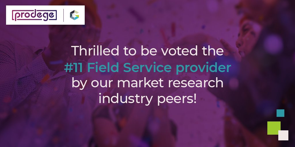 ProdegeLLC's tweet photo. We are proud to be recognized in @GreenBook’s GRIT report and named by our industry peers as one of the Top Field Service market research providers for the third year in a row! Learn more at https://t.co/NnIIroiGqB. #Innovation #Insights #MRX https://t.co/OtojtXnn4b