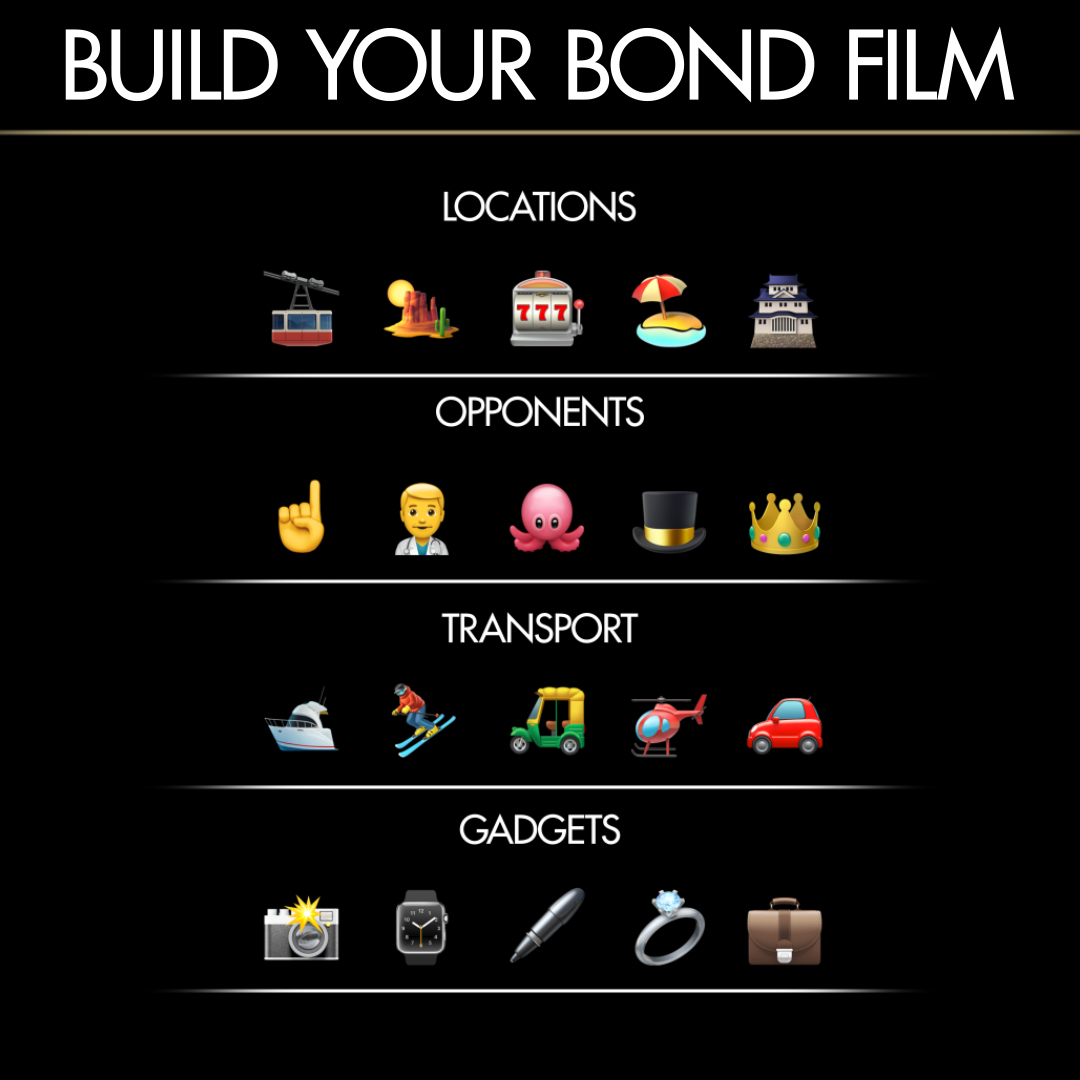 James Bond on X: 