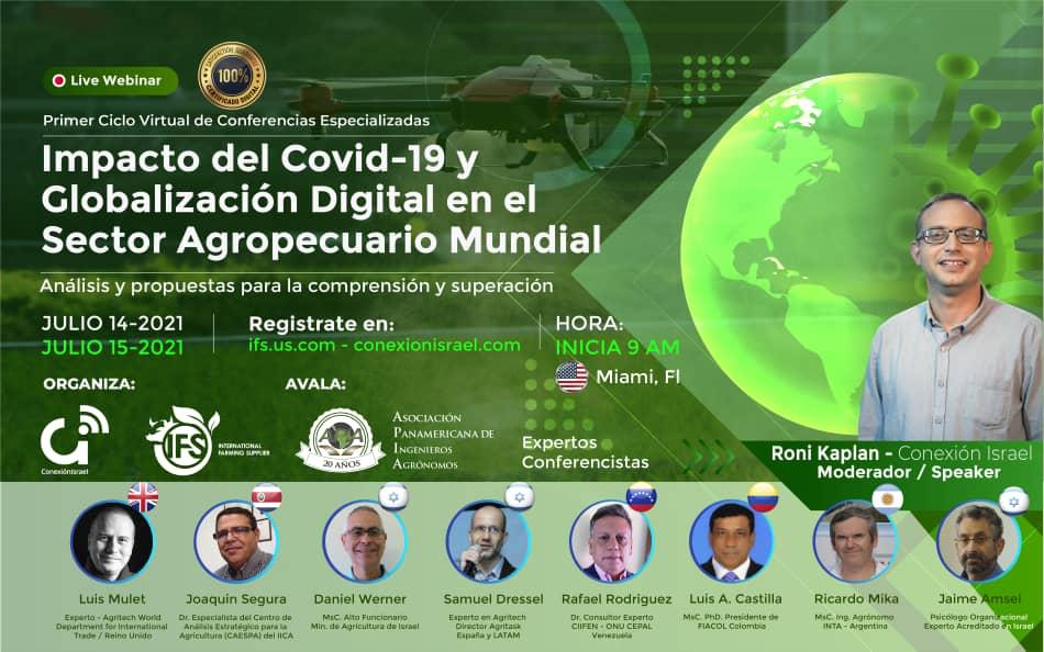 Club_AgTech's tweet image. Primer Ciclo Virtual de Conferencias Especializadas.
IMPACTO DEL COVID 19 Y GLOBALIZACIÓN DIGITAL EN EL SECTOR AGROPECUARIO MUNDIAL.
Análisis y propuestas para la comprensión y superación
📅 14 Y 15 de Julio🕜 09:00hs
 Ingresa en este link: lnkd.in/d9Ftd2h