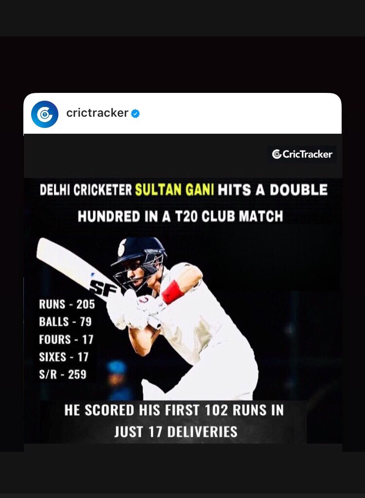 sultangani56's tweet photo. @sultangani56 Break the New #Record T20 Club Match #FasterRun 17 Balls 🎾 102 Run ... #sportsday @komaljain1996 @BBL @Sandeep25 @PriyaPunia6 @komaljha153 @AnnieChave @IPL @BCCI https://t.co/o9Bt9kkInn