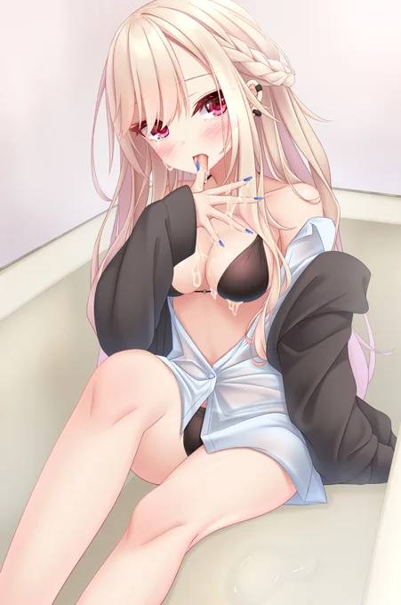 水着でしてくれる彼女 #オリジナル #女の子 https://t.co/lXz8dZq9dE 