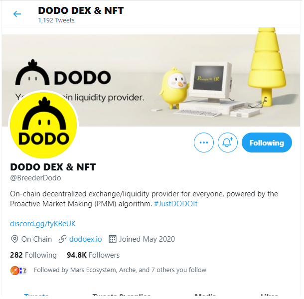 FairPla46860786's tweet photo. I hope to bring rewards and success to each other, This is a great opportunity for loyal supporters. Thank you
$DODO  #BinanceTurns4 https://t.co/GGfyxdNbrz