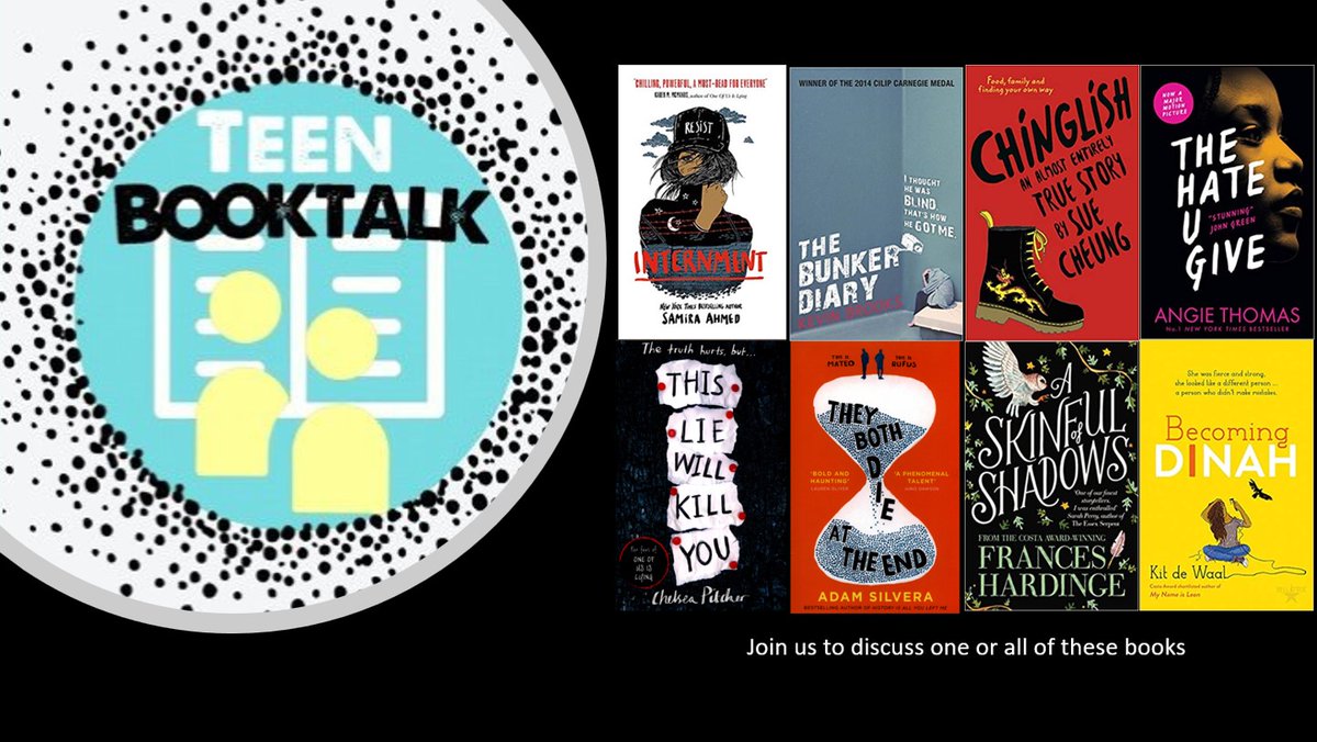 Are you 13 to 17 yrs & want help choosing some summer reading? Check out our Teen Book Talk. A Book Group for teenagers with a bit of a difference. This month's book is The Hate U Give by Angie Thomas. Find out more here: https://t.co/sE8NEj6UY9 #TeenBookTalk #Teens #BookGroup https://t.co/J9SWUA05Vm