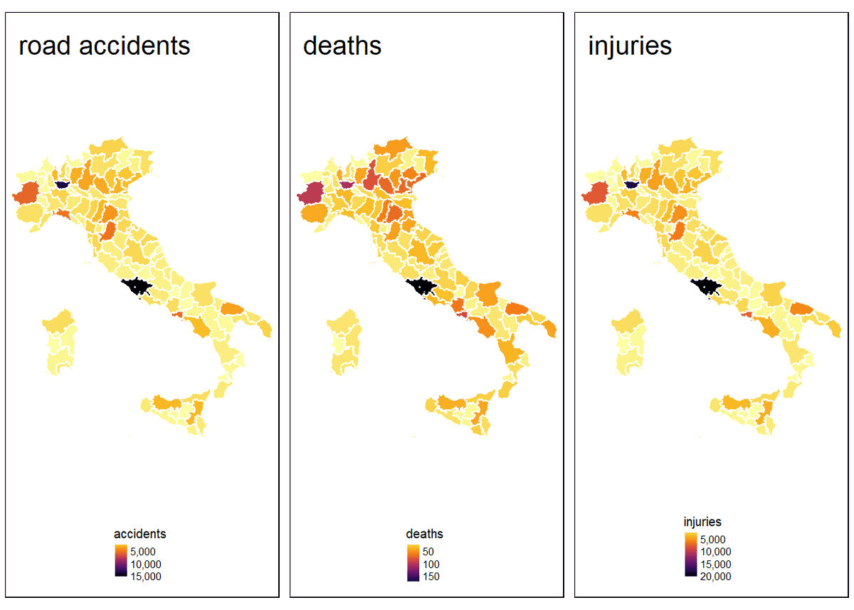 mariodetoma's tweet photo. 8 hours on a sunny highway to travel less than 400 kilometers. This is the motivation for "road inferno in Italy", the #rstats analysis just published on Stream of Data Consciousness (https://t.co/8546brQC0u) https://t.co/0dgqVygmyr