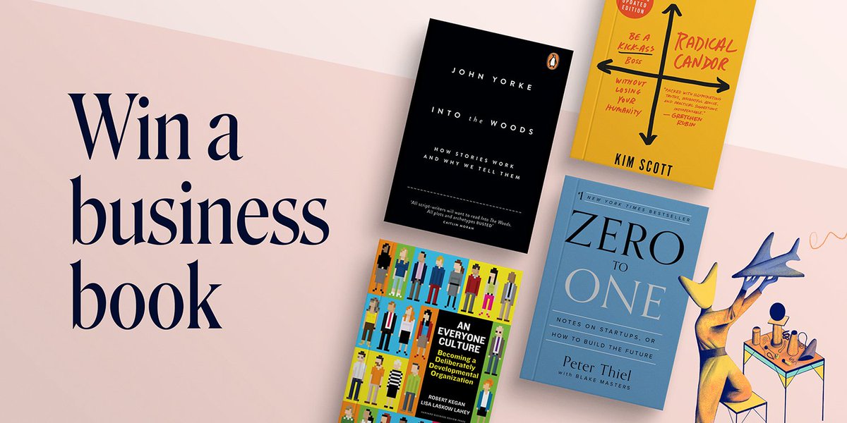 To celebrate the release of our summer reading list, we're giving 10 of you lovely lot a chance to win one of our favourite business books 📚

⭐ Follow <a href="/whereby/">Whereby</a>
⭐ Like or retweet this tweet

Check out our reading list ➡️  where.by/summer-reading…
T&amp;C's ➡️ where.by/Book-competiti…