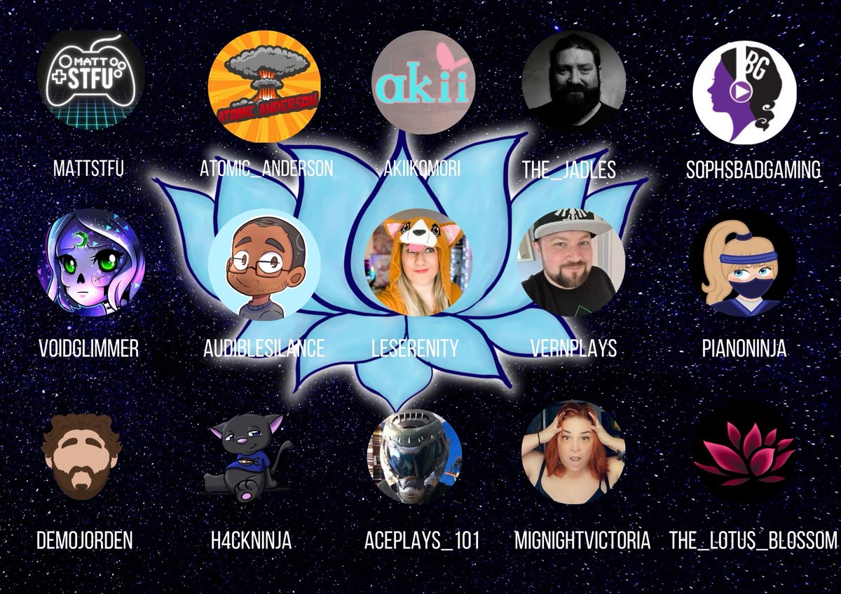 lotus_astral's tweet image. ITS ANNOUCEMENT TIME!!! With all the hype please join us in welcoming these amazing content creators to the Astral Lotus Stream team!!! we had so many amazing applications again! Thank you to all who applied!