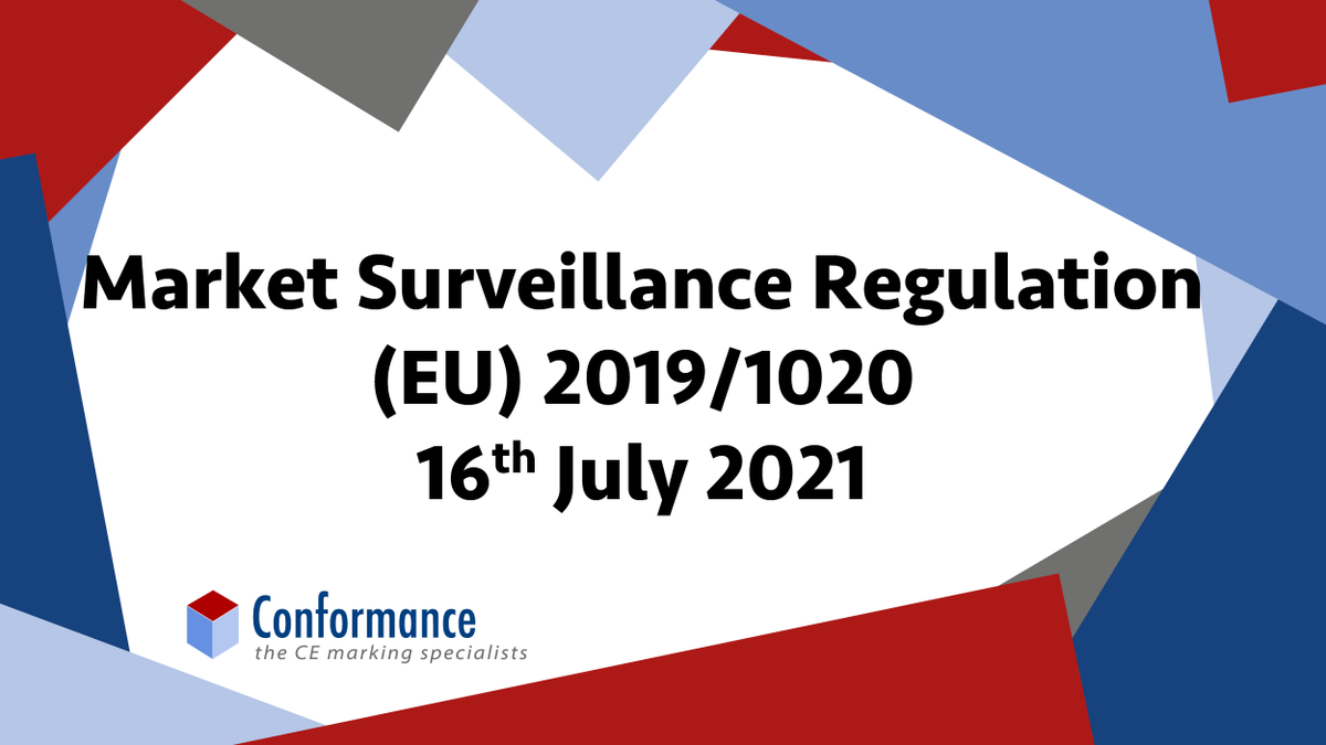 ConformanceLtd's tweet photo. The MSR comes fully into effect this week. Make sure your products comply if they are crossing the border into the EU after Friday. 
https://t.co/v5At0zCi1D
#compliance #CEmarking  #import  #manufacturing #TipTuesday https://t.co/HN6SjoBGAk