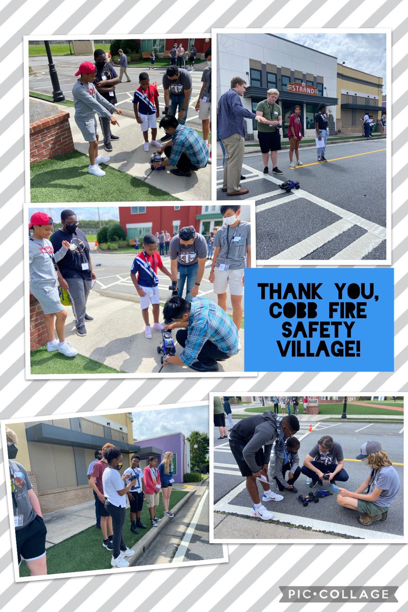 STEM Camp brought to you by <a href="/STEMcobb/">Cobb County STEM/STEAM & Innovation Department</a>, T-Mobile, and KSU! Day1- learning about RC cars. #tinkering #problemsolving #collaboration <a href="/STEMsally/">Sally Creel</a>