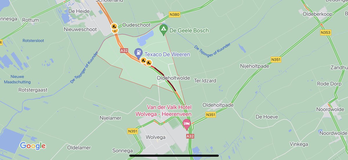 Melding ongeval Oldeholtwolde