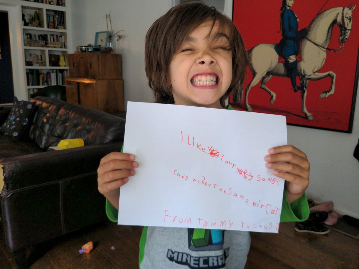 maustinfuller's tweet photo. .@JakeBugg my 8 &amp; 10 year olds are is a big fans. (Me too!) Always looking for ways to get them to write. Fan mail did the trick this morning. https://t.co/vw6SLA6lrw