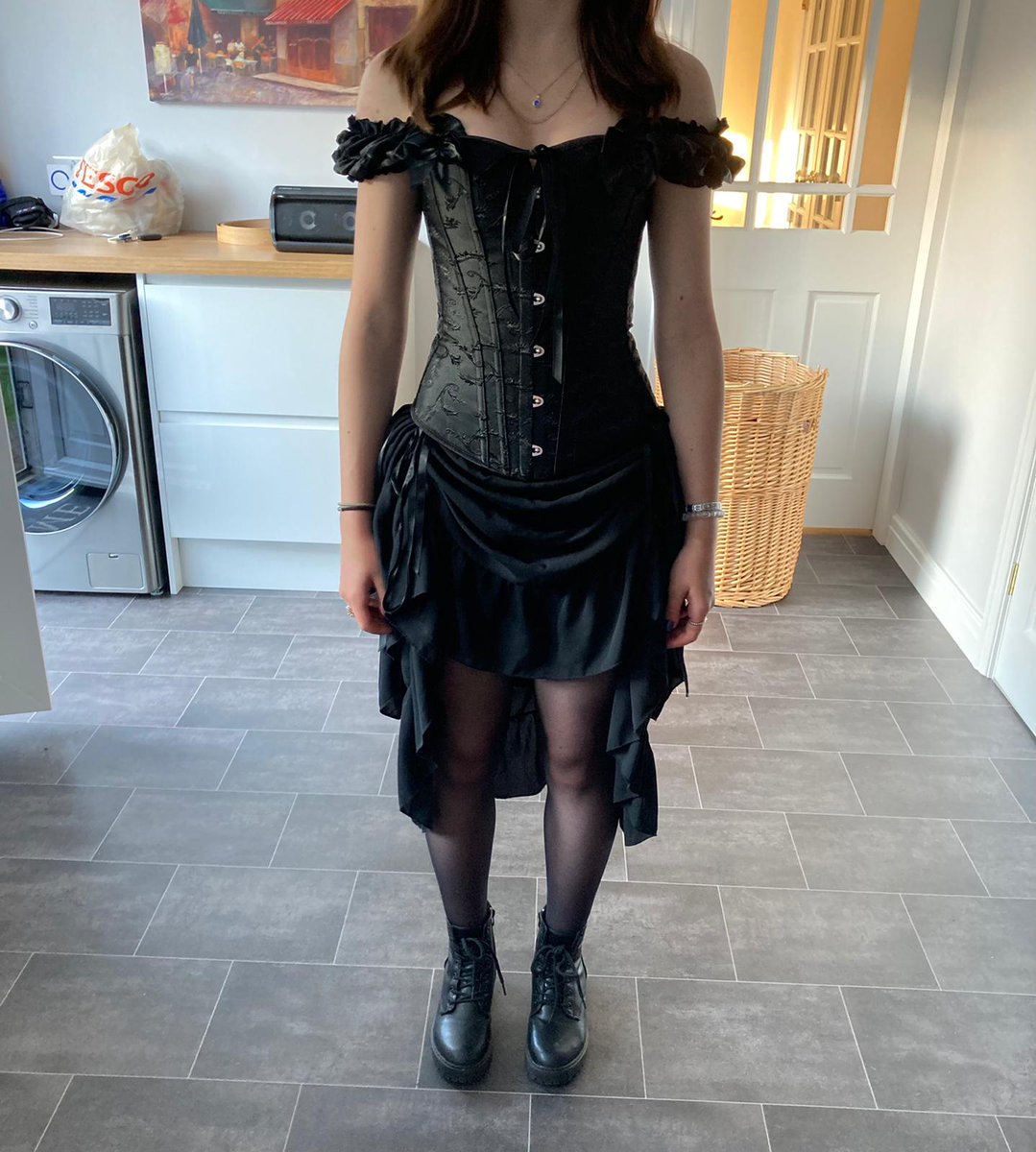 So the big question we're all asking ourselves as we gear up for the first gig in forever is - will the outfit still fit?? #steampunk #Morrisdance
Come and inspect for yourself at Whitby steampunk, Sun 25th July!