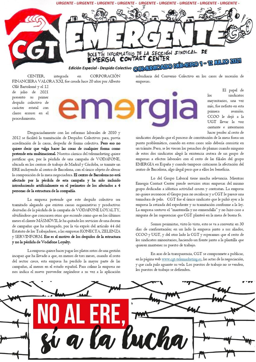CGT Emergia BCN tweet media