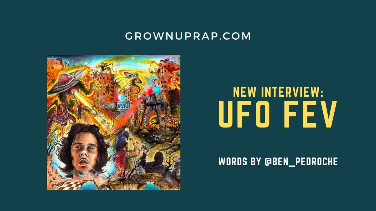 Interview: We speak to <a href="/UFOFev/">The BIG UFO</a> about his new album with <a href="/EricVanderslice/">The 3rd Briscoe Brother</a>, 'Enigma of Dalí' (out this Friday via <a href="/coalminerecords/">Coalmine Records</a>), working with Fat Joe, and how it feels to perform Big Pun verses on stage. Words by <a href="/Ben_Pedroche/">Ben Pedroche</a> grownuprap.com/2021/07/13/int…