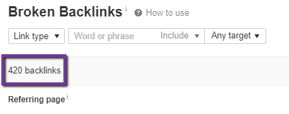atomic_cashew's tweet photo. Is it technically irony or a coincidence that I found 420 broken backlinks for a CBD/Hemp company? 🤣🌱 https://t.co/ctRA3VEA1o