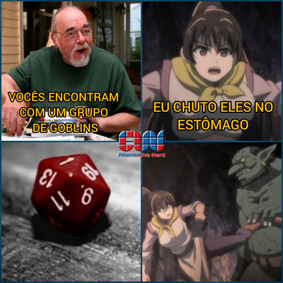 AlternativaNerd's tweet photo. 😢😢😔
TAGS
#alternativanerd #nerdbr #nerdice #humorotaku #humornerd #goblinslayer #goblinslayermemes #rpgdemesa #dndmemes #otakuworld https://t.co/WXNEzuCXkF