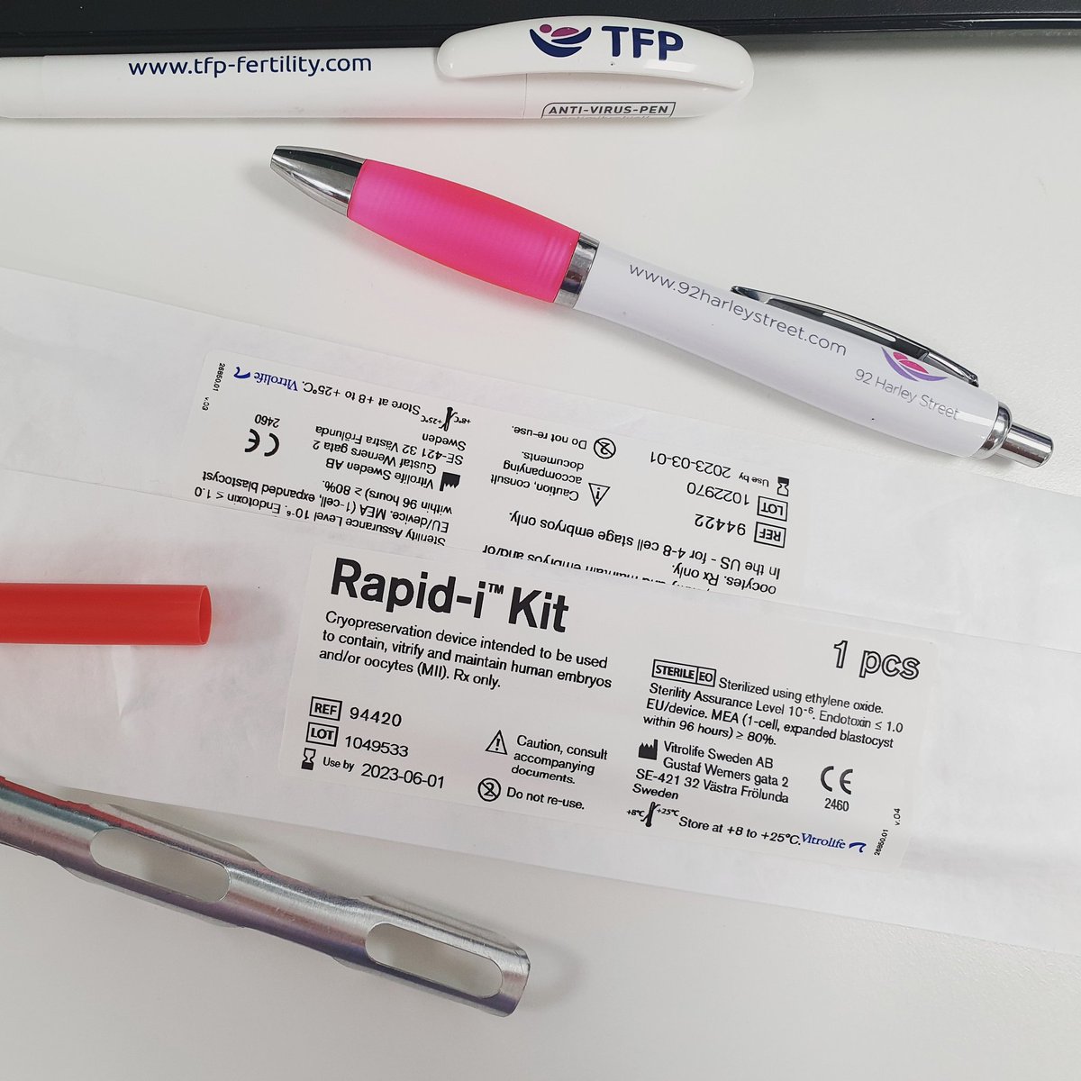 georgiabrice's tweet image. Cryopreservation training 🔬. X

#ReproductiveScience #Embryology #ESHRE #ReproChallenge #AcademicTwitter