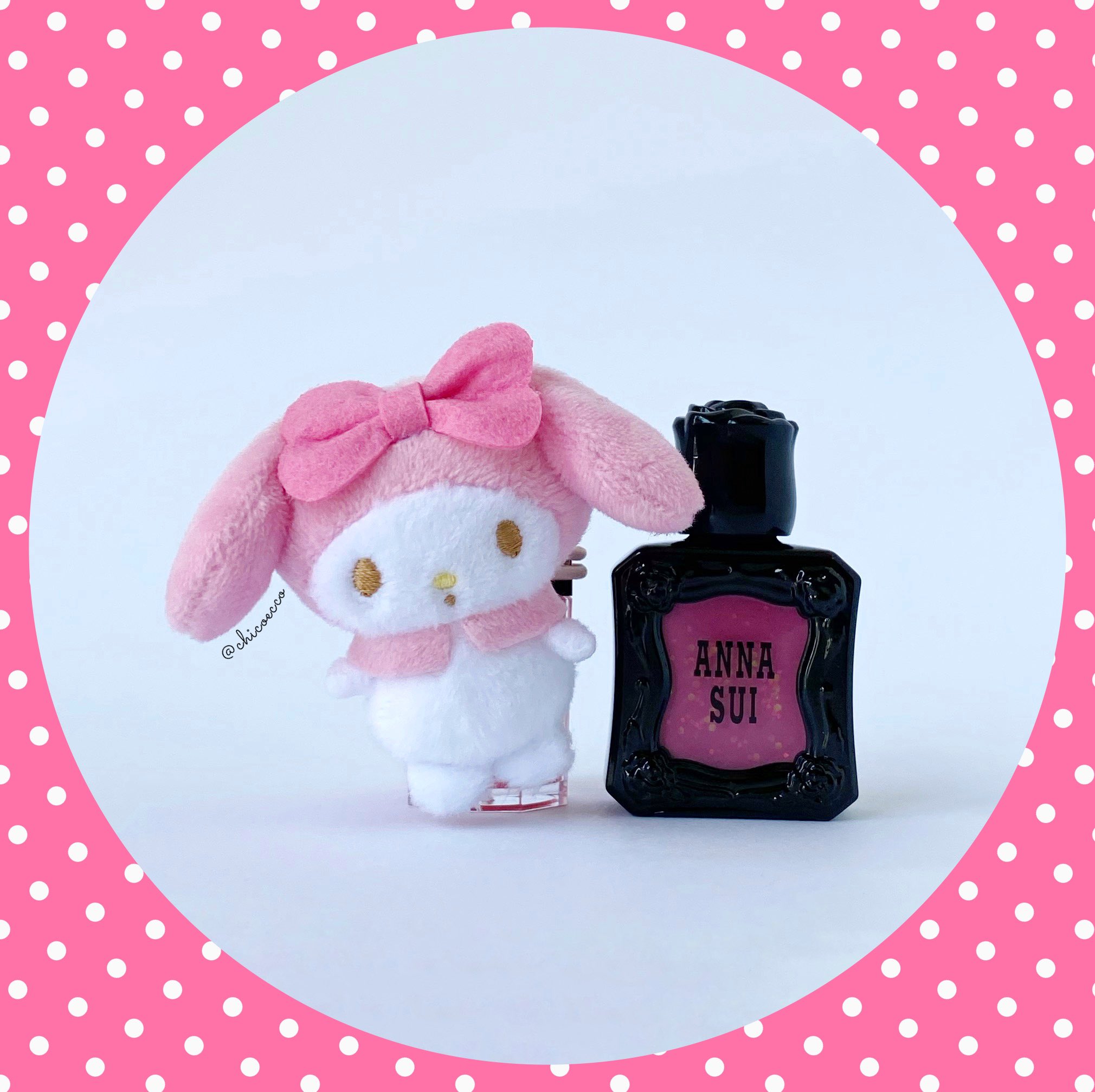 ANNA SUI　アナスイ　サンリオ　マイメロ　ピアス　ゴールド アナスイ×LARME×マイメロディ＆クロミコラボアクセサリー