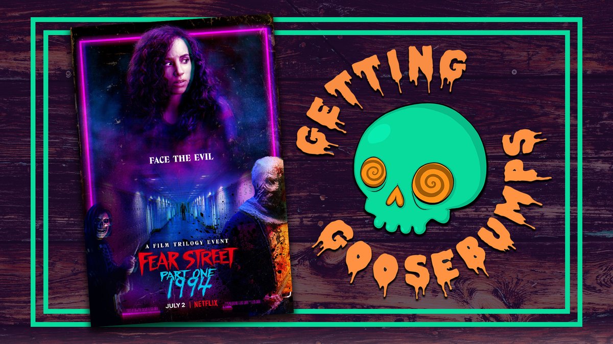 GoosebumpsPod's tweet photo. The #FearStreet1994 episode of Getting Goosebumps is ready to go! We had a blast and you can tell, because this episode is extra long!

https://t.co/Nb9JxyTq7p https://t.co/FL237PvdF7