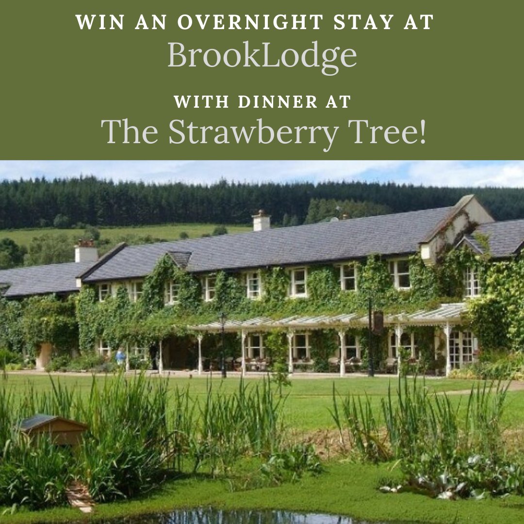 It's competition time! And we're giving away a wonderful overnight stay at BrookLodge at <a href="/Macreddin/">The BrookLodge</a> with dinner for 2 in their organic restaurant, The Strawberry Tree. To enter, simply click the link: ireland-guide.com/competition/mo…